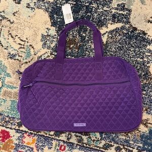 Vera Bradley Medium Traveler Bag in Elderberry